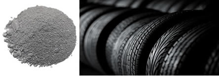 Os ametais são usados na produção de pólvora e pneus