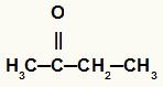 Representação geral do grupo carbonila de uma cetona