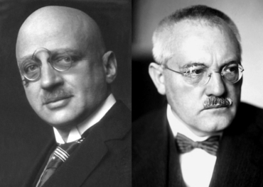 Fritz Haber e Carl Bosch - O processo Haber-Bosch* de produção da amônia levou-os ao Prêmio Nobel de Química de 1918 e 1931, respectivamente