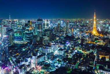 Tóquio (Japão) forma a maior aglomeração urbana do planeta