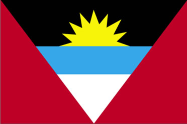 Resultado de imagem para antigua e barbuda bandeira